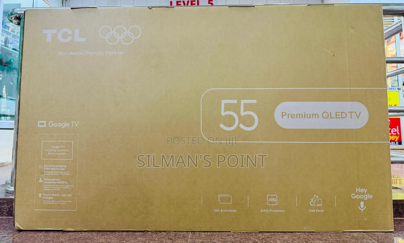TCL 55" Premium Qled Tv