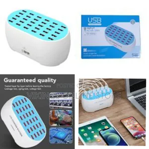 Usb Charging Station for Multiple Devices, 30 Port 160w Charging Hub
