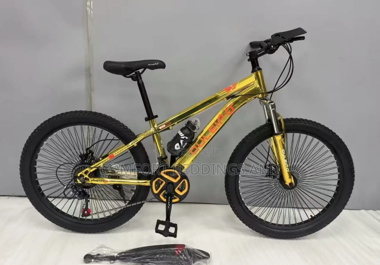 Gear System Bicycle Gold Size 26