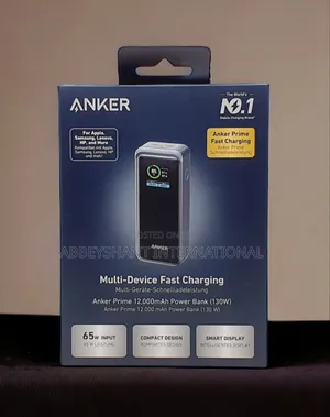 Anker Prime Power Bank 12,000mah Power Bank (130w)