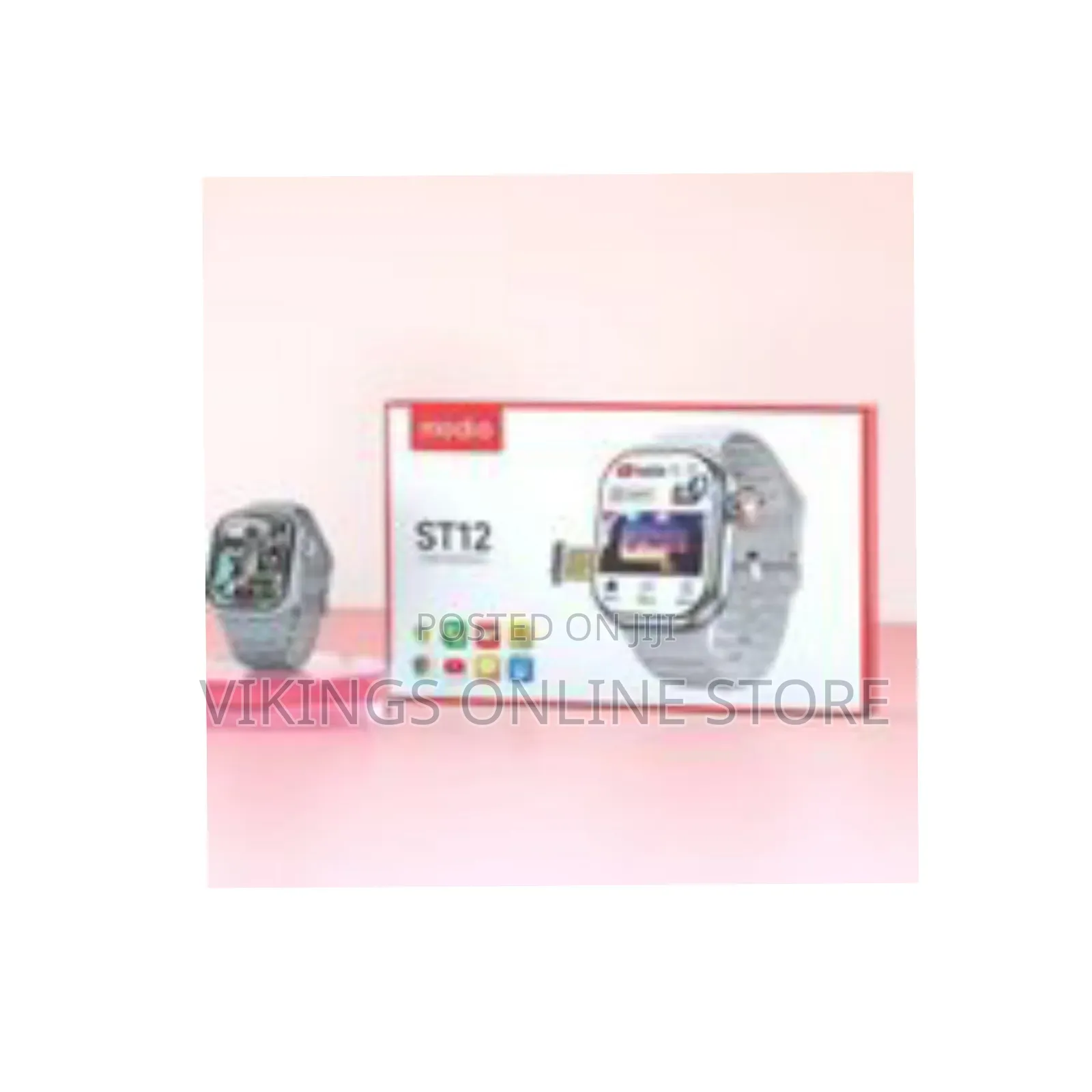 Modio St12 4g Network 2.2 Inch Smartwatch With 3 Pairs Strap Sim Card