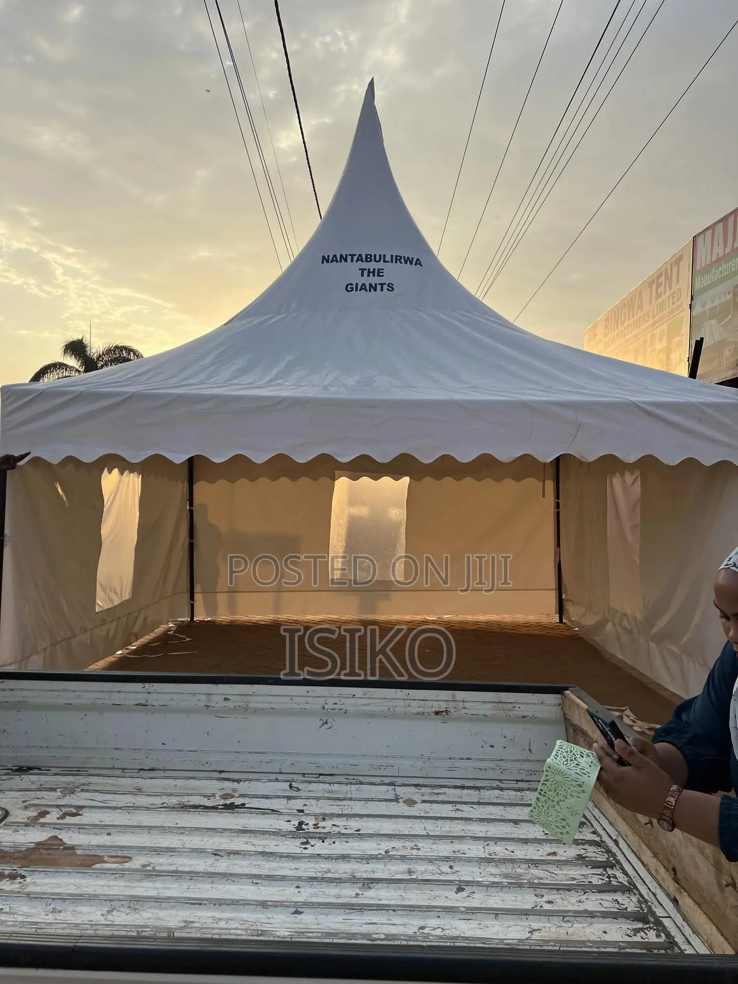 A Three Side Covered 50seater Tent