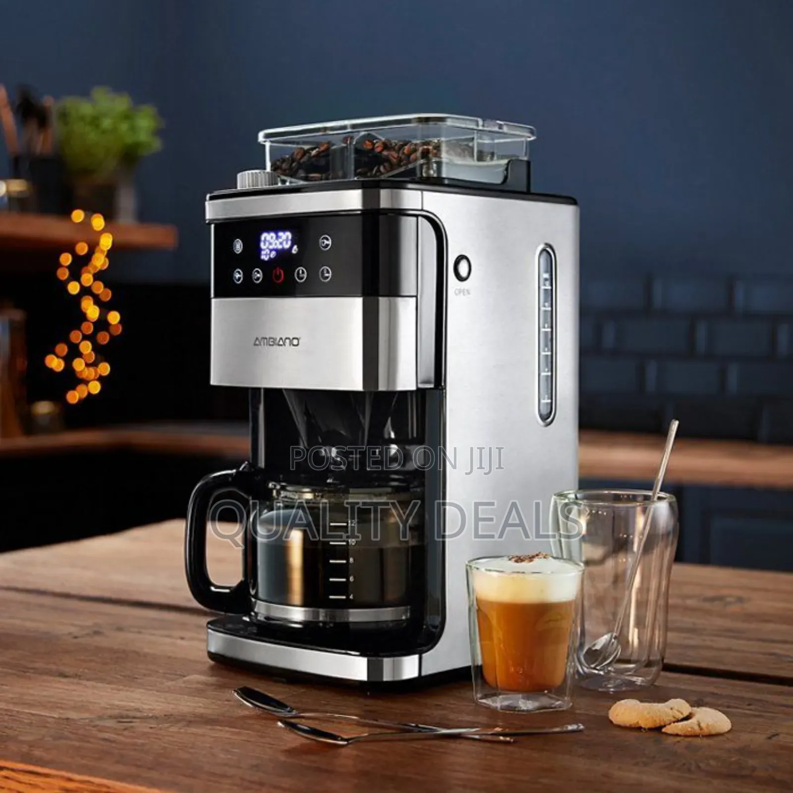 Ambiano Coffee Maker With Grinder