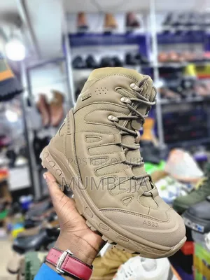 High Tan Tactical Boots