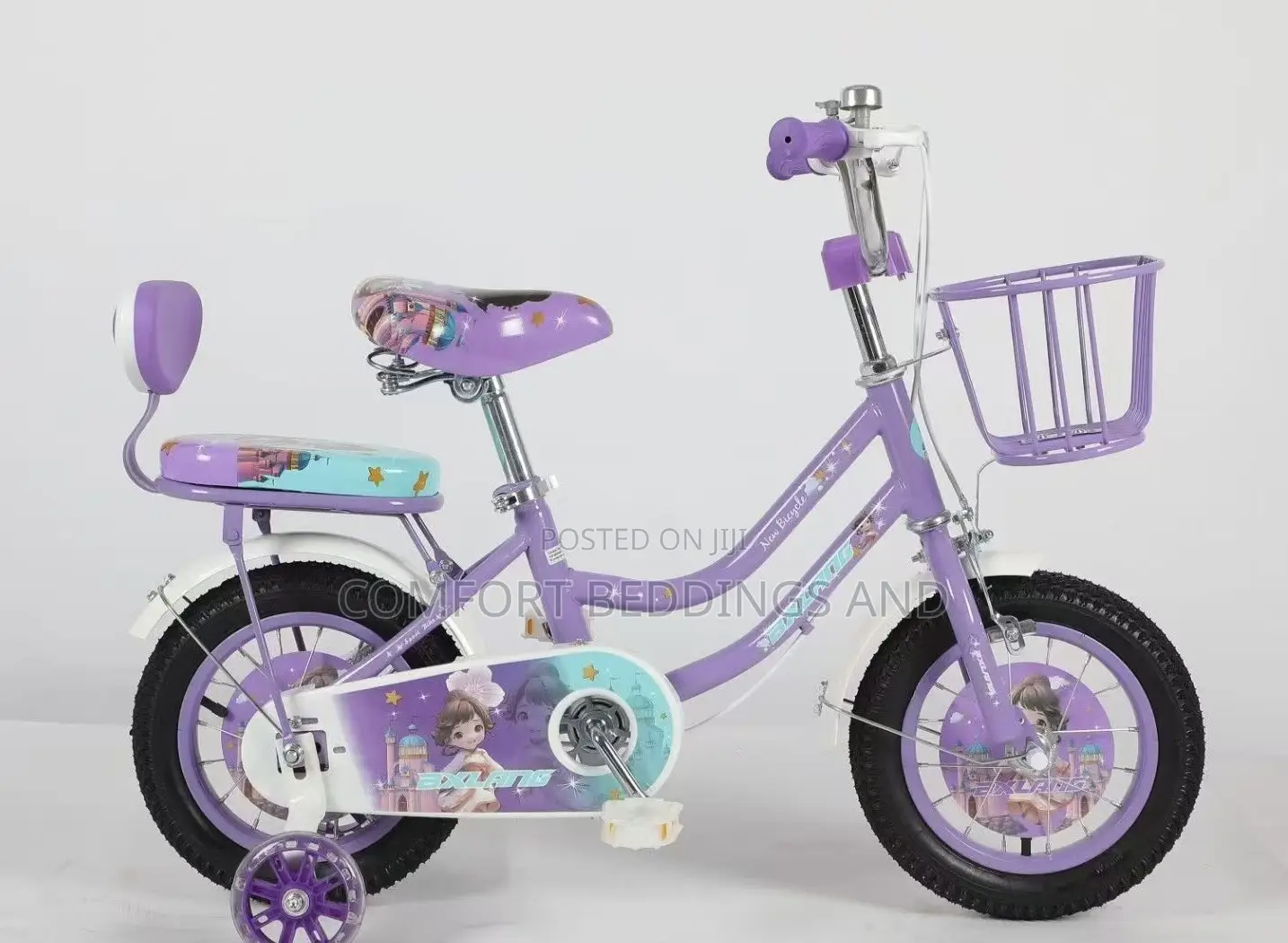 Carrier Kids Bicycle Purple