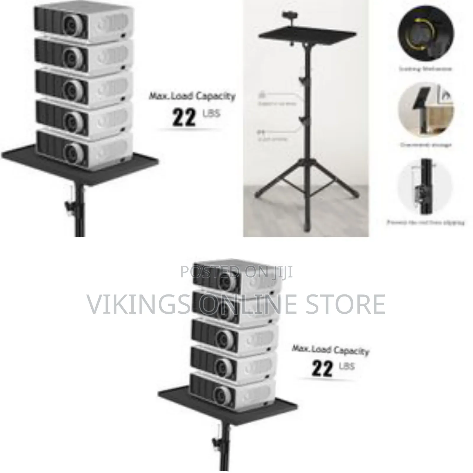 Vs 62 Stand Tripod - Laptop Tripod Projector Stand Adjustable