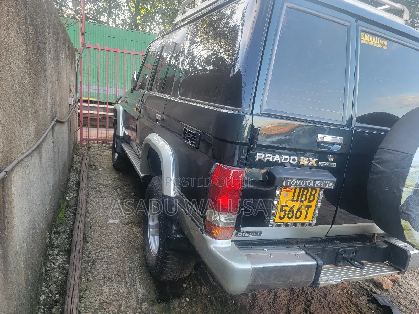 Toyota Land Cruiser Prado 3.0 D-4D 5dr 2001 Gray