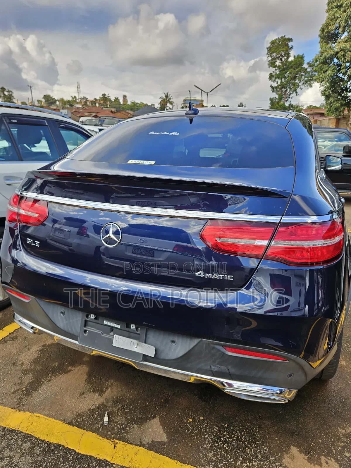 Mercedes-Benz GLE-Class GLE 350d 4MATIC 2016 Blue