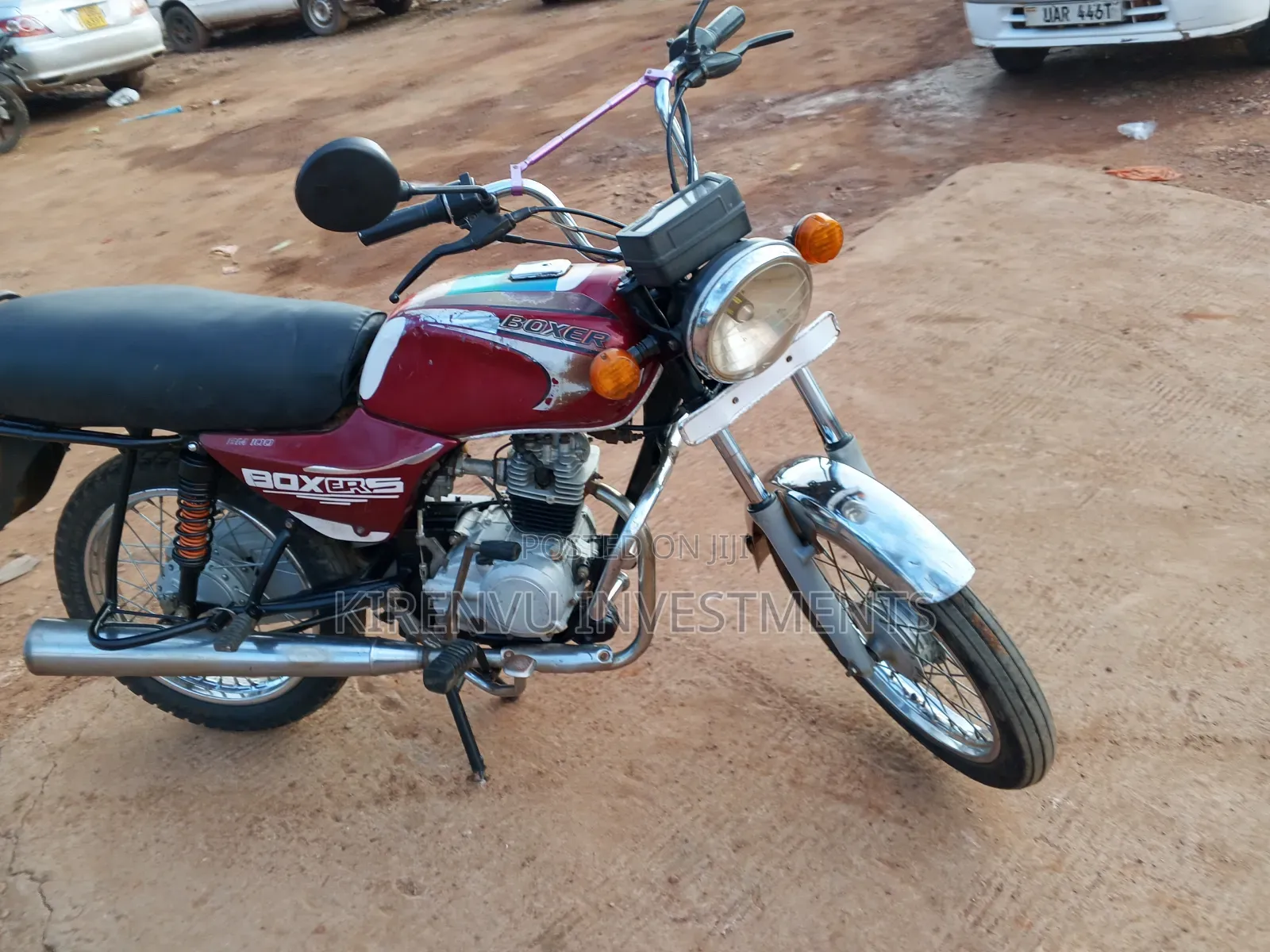Bajaj Boxer 100 2017 Red