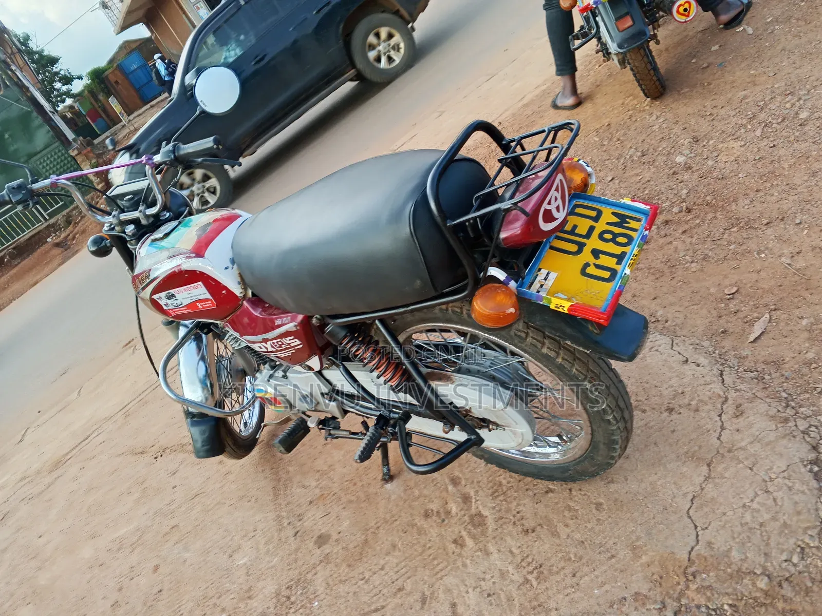 Bajaj Boxer 100 2017 Red