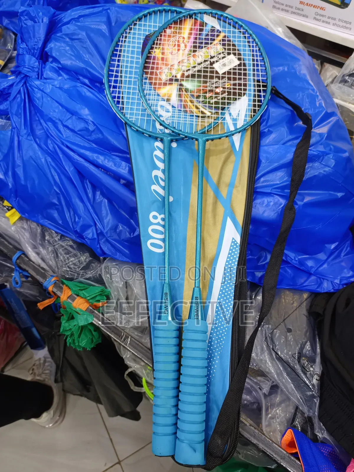 Bisiwei Badminton Rackets.
