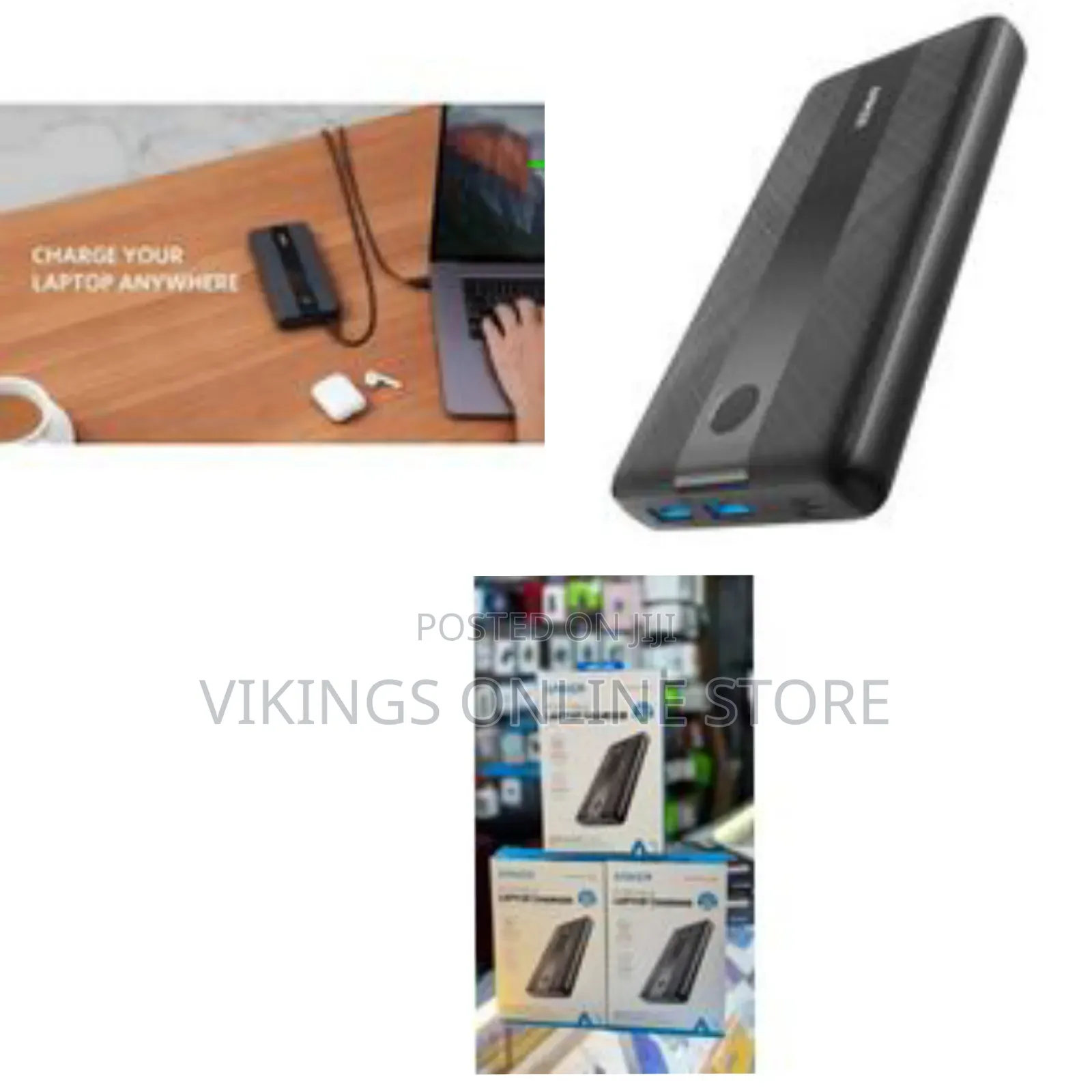 Anker Portable Laptop Power Bank Charger, Powercore Iii Elite 60w