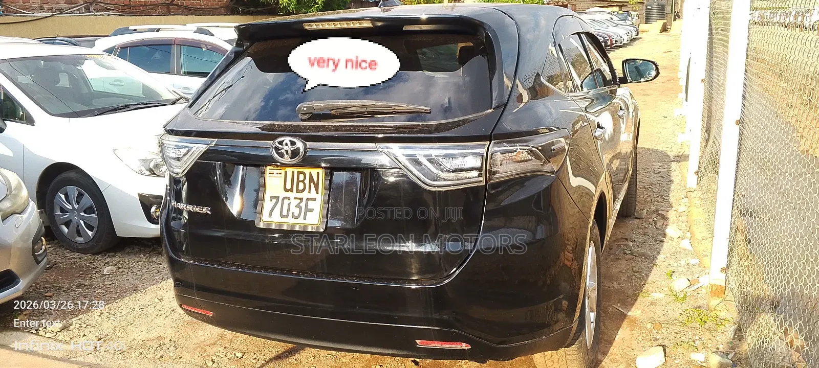 Toyota Harrier 2.0 2014 Black