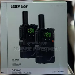Walkie Talkie. Green Lion Gpx600 Walkie Talkie .