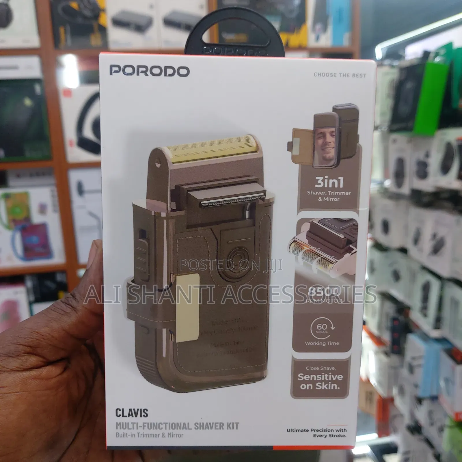 3 in 1 Multifunctional Shaver Kit Porodo
