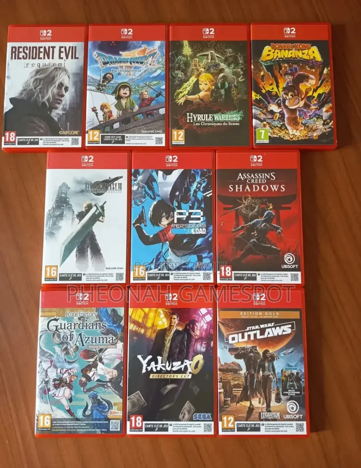 Nintendo Switch 2 Games. Brand New Release. Many More Switch 2 Games
