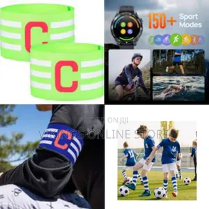 2 PCS Soccer Captain Armbands Breathable Football Team Captain Bands