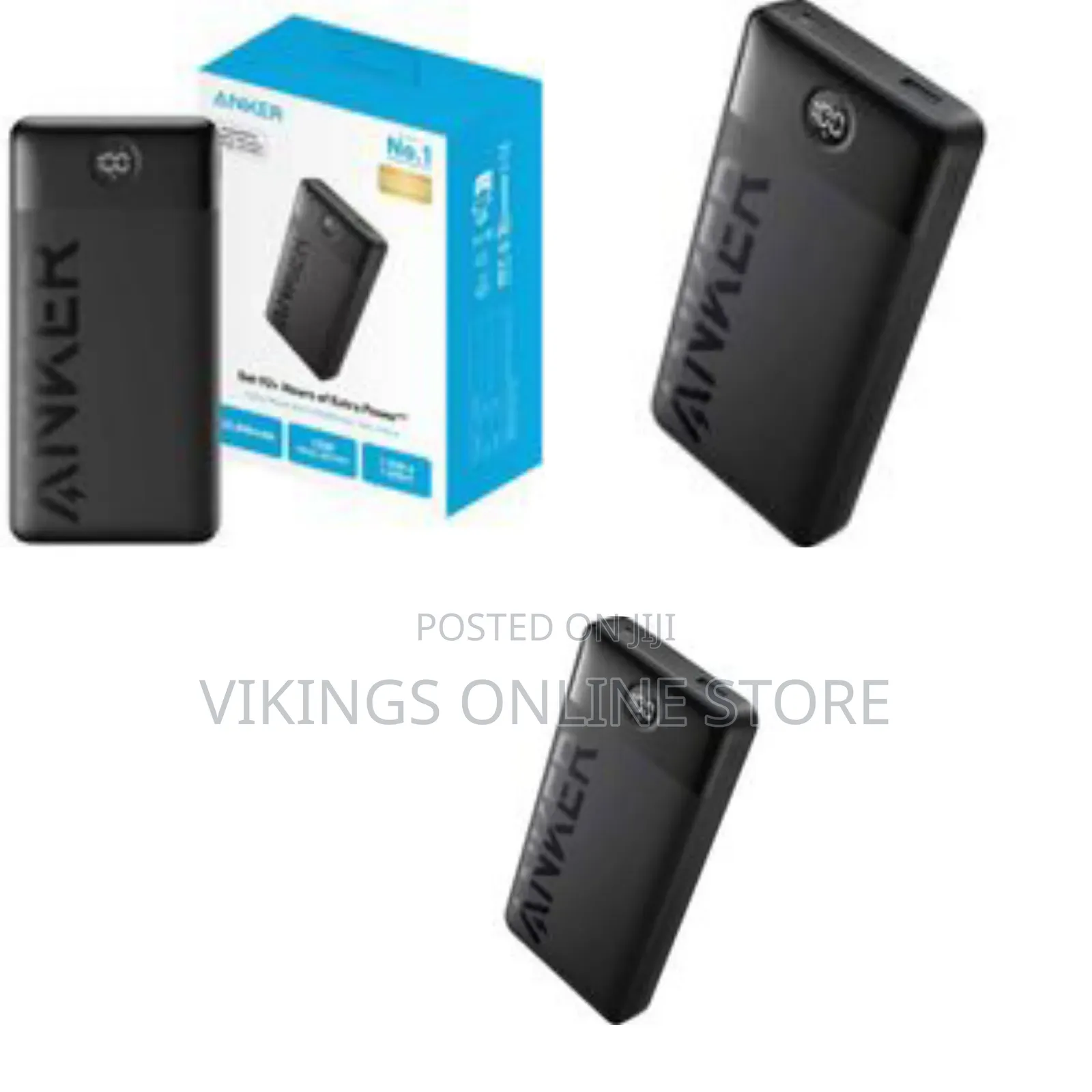 Anker Portable Charger, 20,000mah Powercore 326 2 Port Power Bank