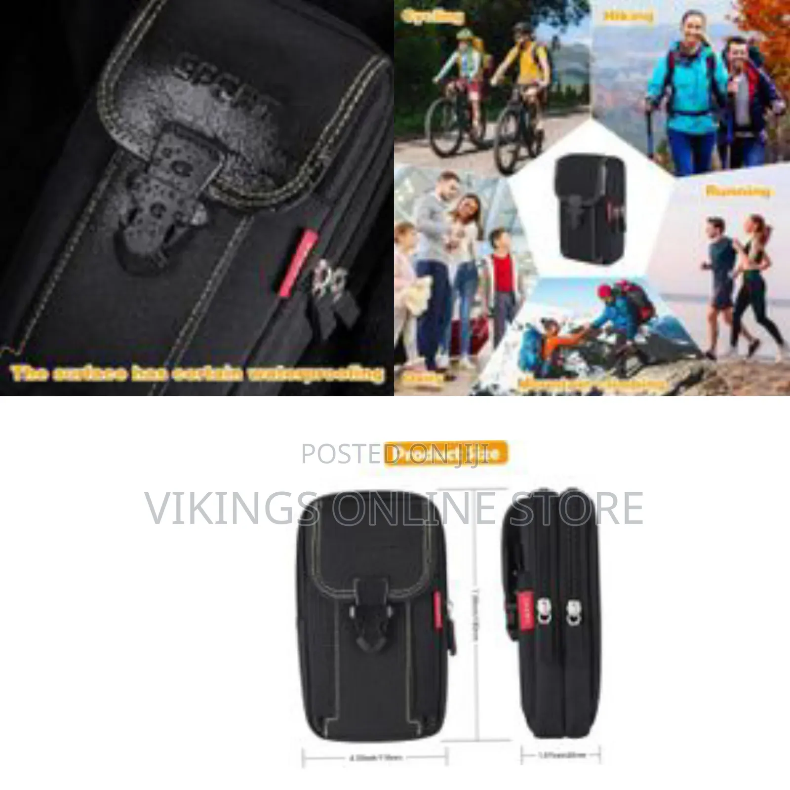Tactical Molle Pouch Phone Belt Bag, Waist Belt Bag With Cell Phone
