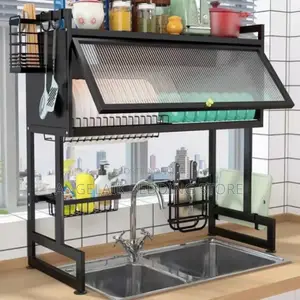 Luxury Storage Dish Sink Kitchen Rack