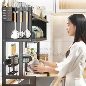 Sink Kitchen Rack With Cover