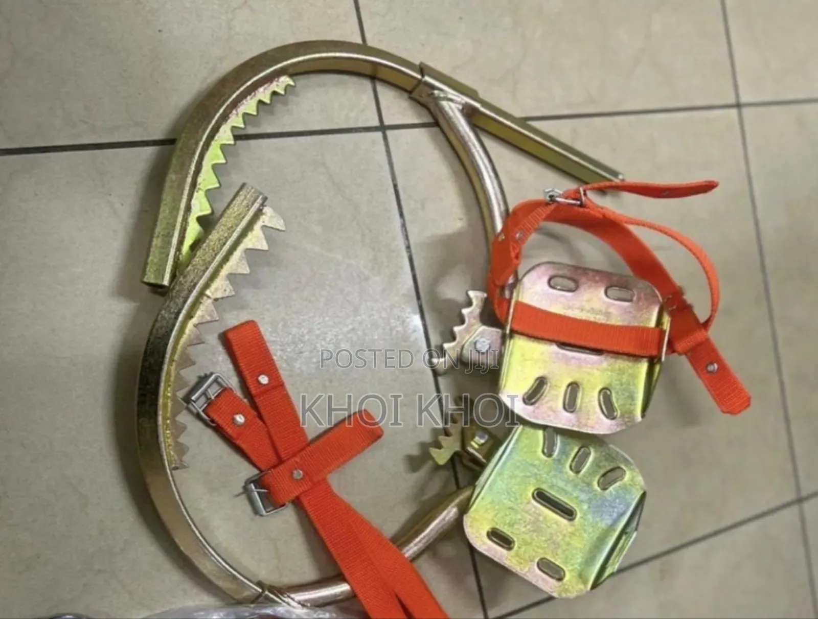 Electric Pole Climbers With Teeth