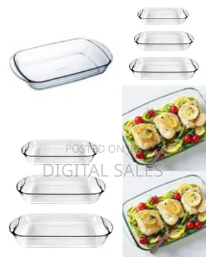 Pyrex Rectangle Glass Oven Serving Baking Dish