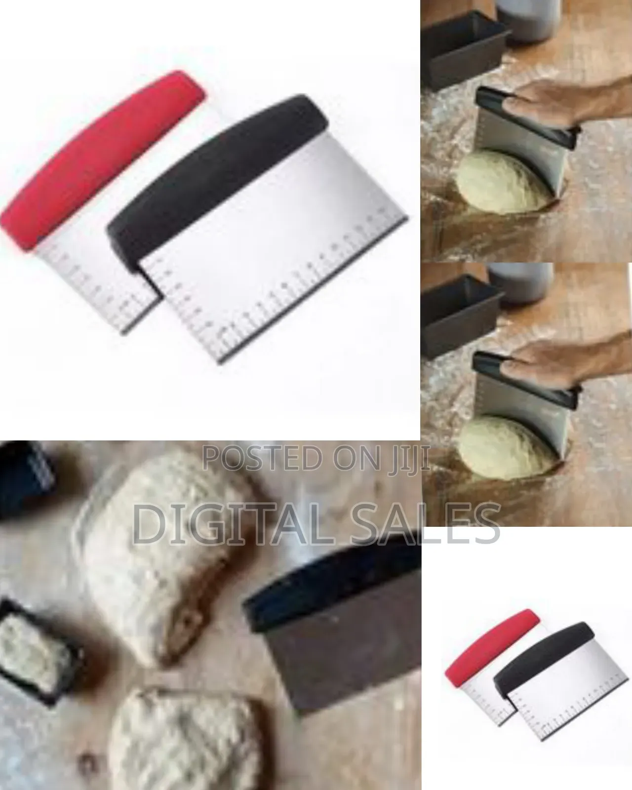 Stainless Steel Dough Cutter Scraper