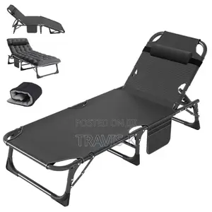 Portable Light Weight Foldable Bed Recliner