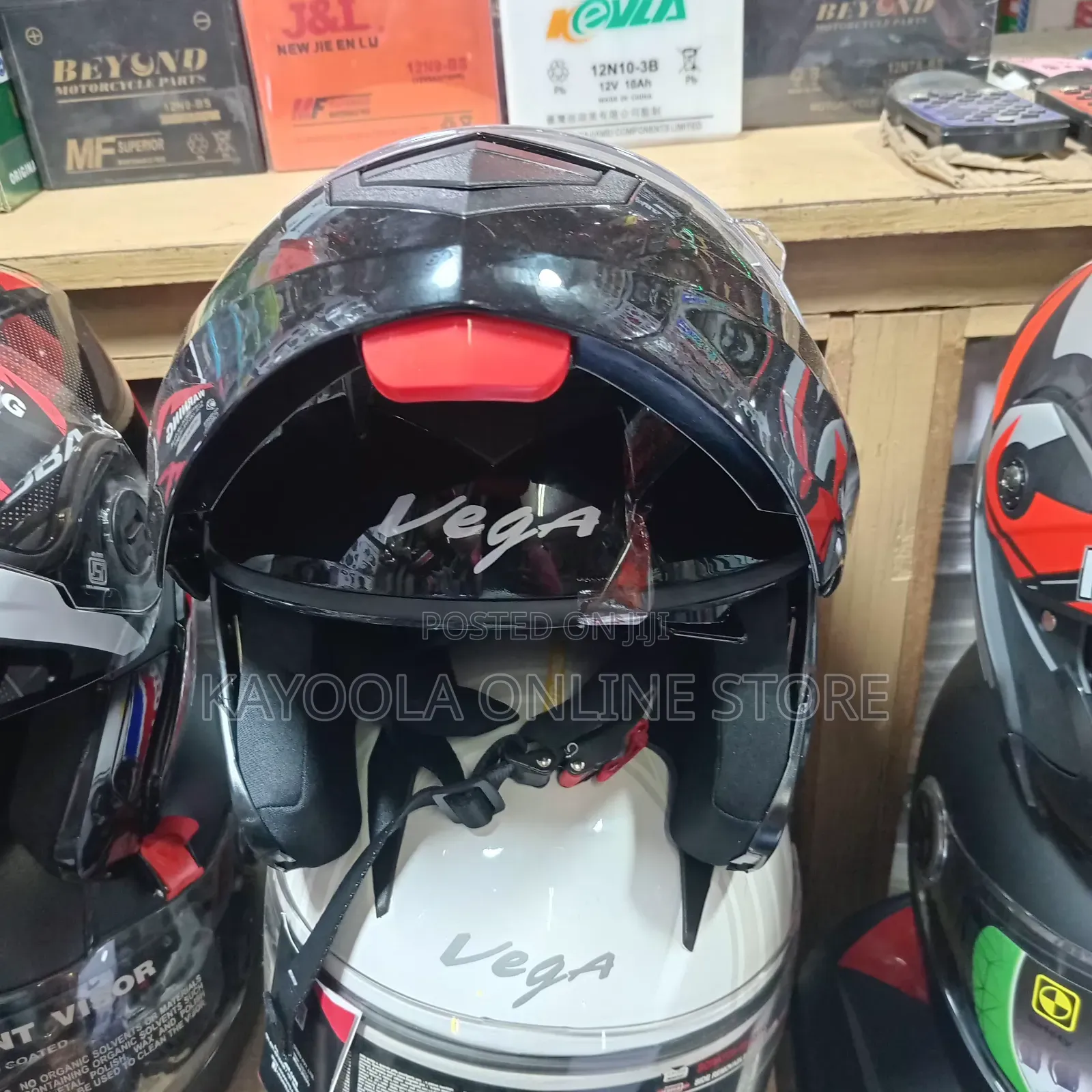 Bike Helment Full Head Covering Protective Kit
