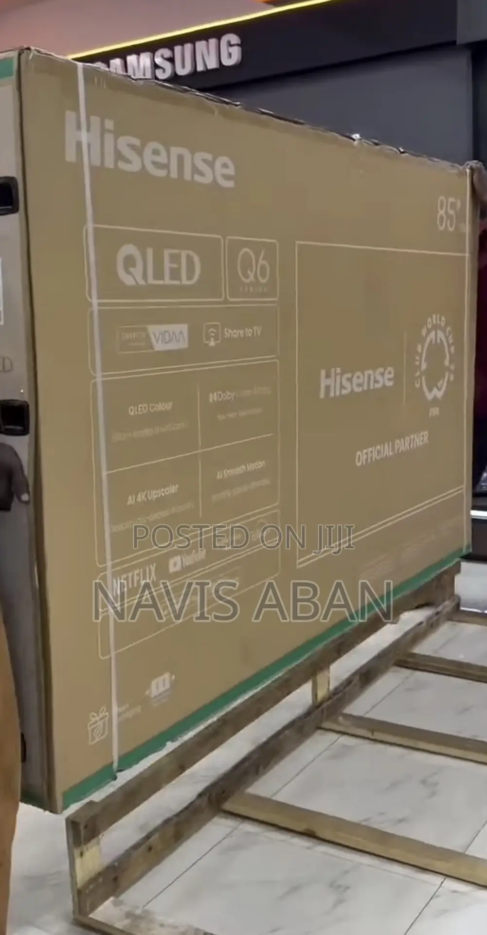 Hisense 85 Inches Smart Qled Tv 85q6q