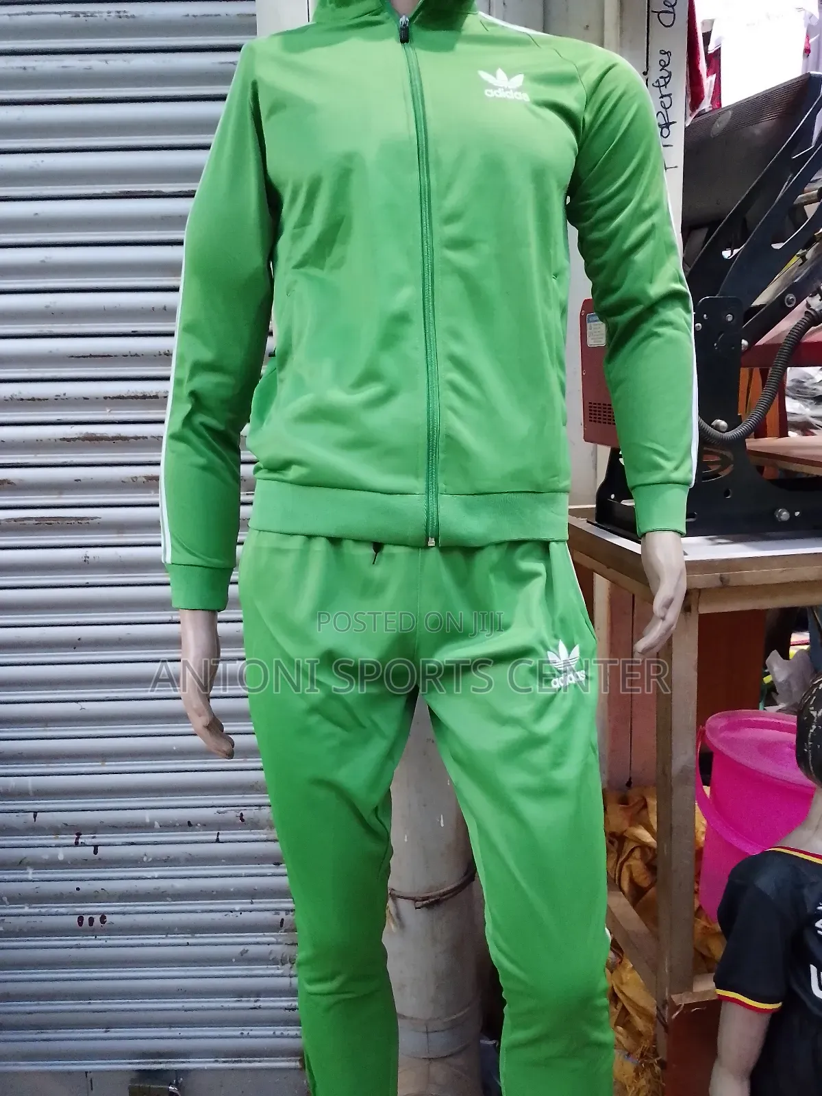 Adidas Green Original Track Suits