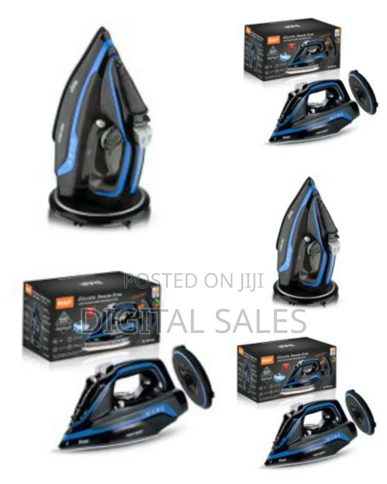 Raf Ceramic Soleplate Electric Steam Iron