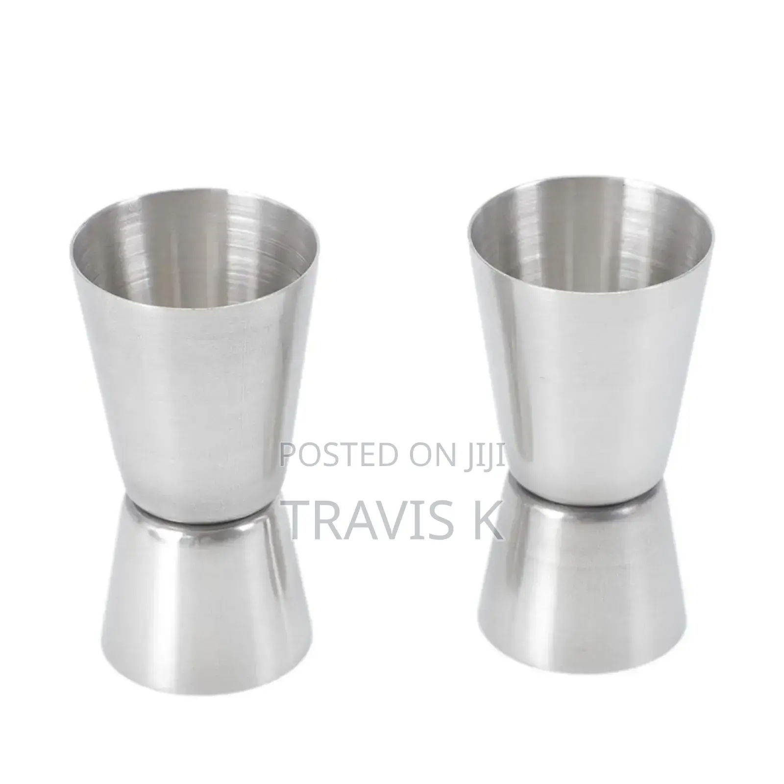 Jigger,Bar Bartender Measuring Cup,Stainless Steel