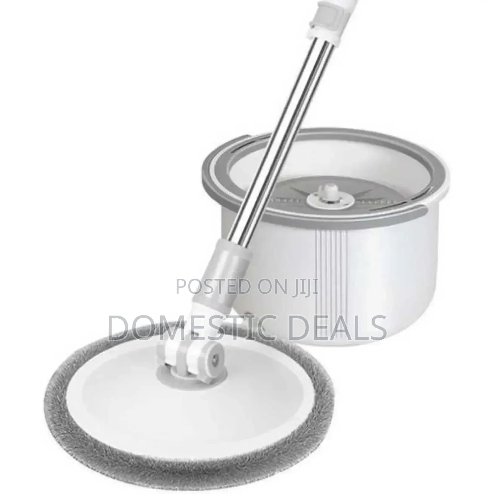 Disc Bucket Spinning Mop 360° Round Cleaning Mop