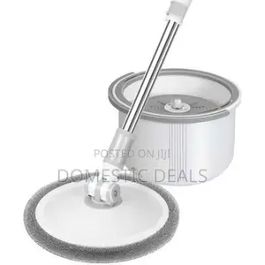 Disc Bucket Spinning Mop 360° Round Cleaning Mop