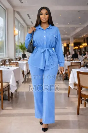2pc Linen Trouser