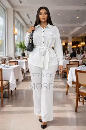 2pc Linen Trouser