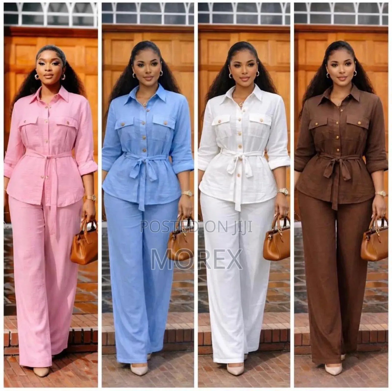 2pc Linen Trouser