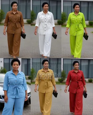 2pc Linen Trouser