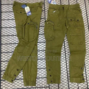 Green Original Cotton Cargo Pants Size 30 to 40