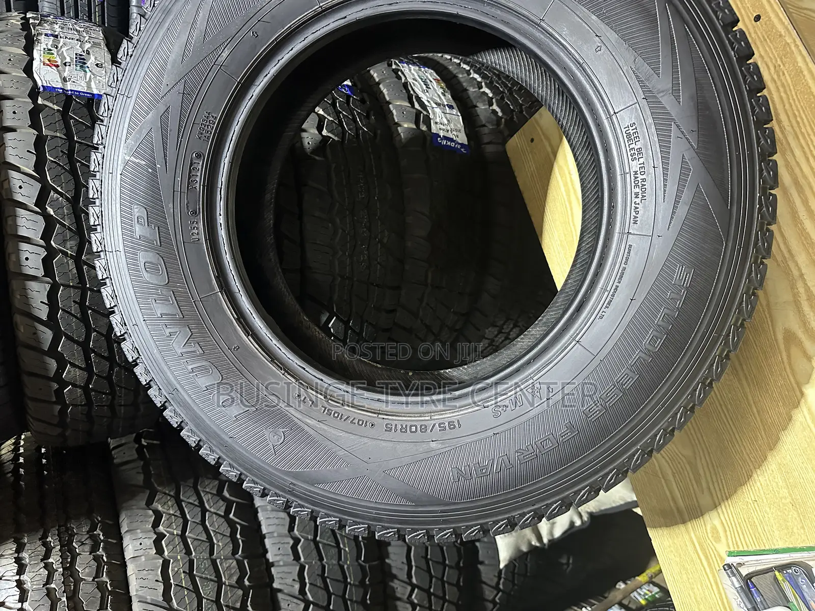 195/80r15 Dunlop Good Condition Tires Japan Foreign Used