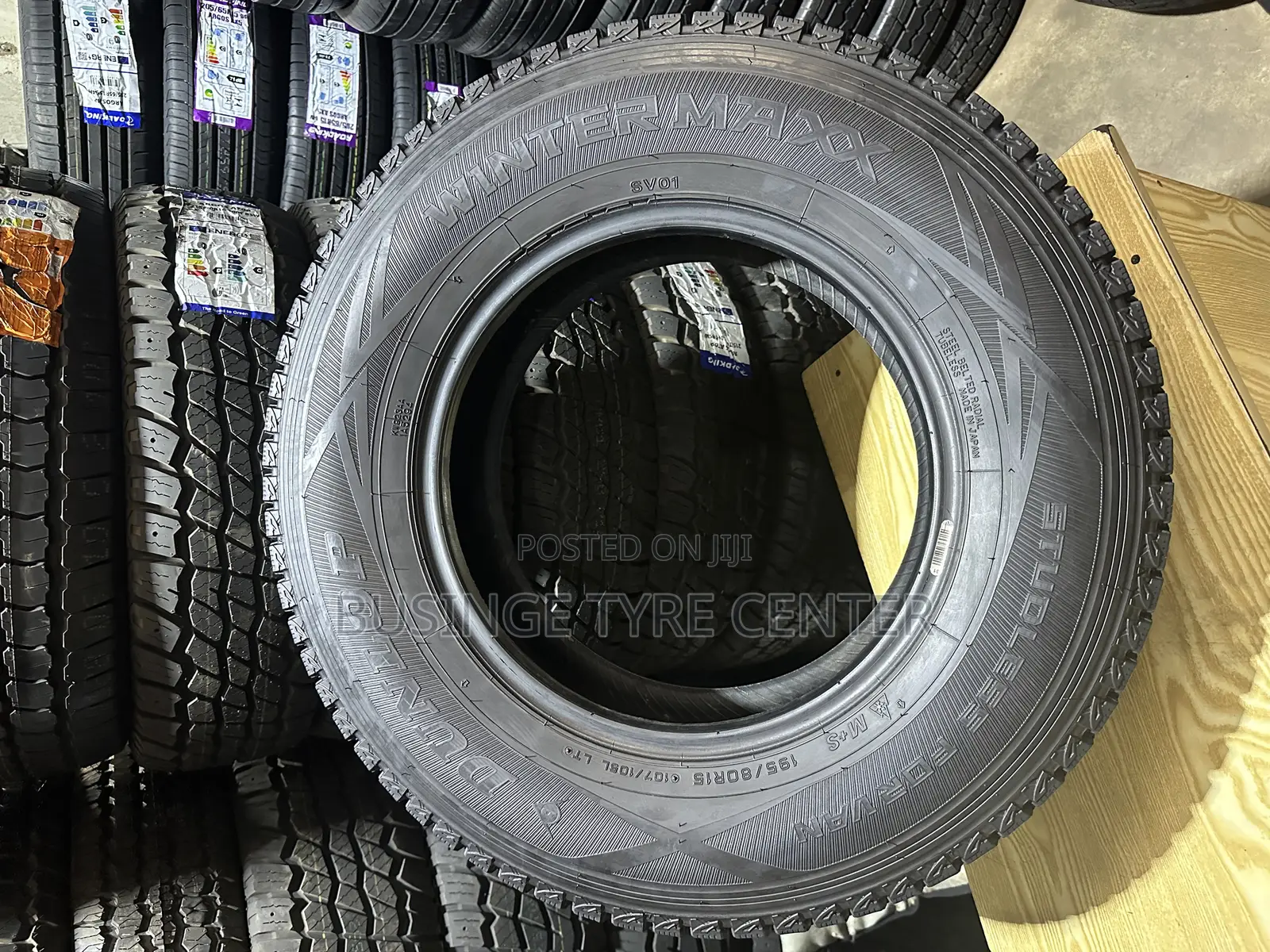 195/80r15 Dunlop Good Condition Tires Japan Foreign Used
