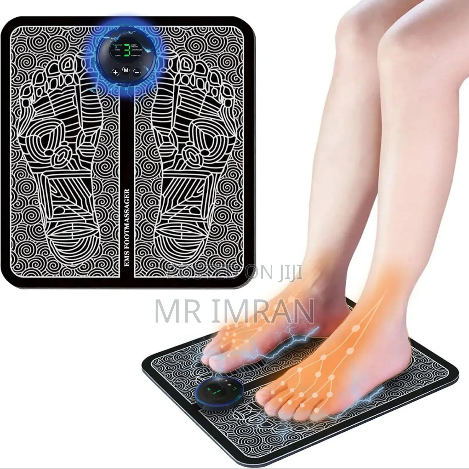 Electric Ems (Electrical Muscle Stimulation) Foot Massager Mat