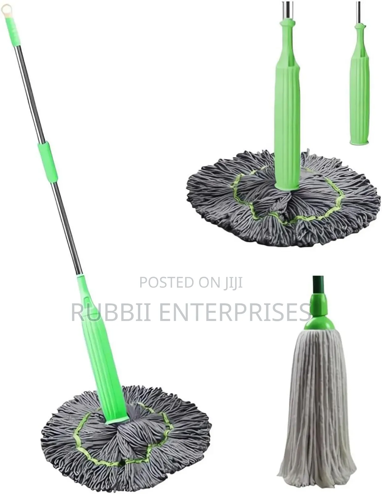 2-in-1 Self-wringing Twist Mop