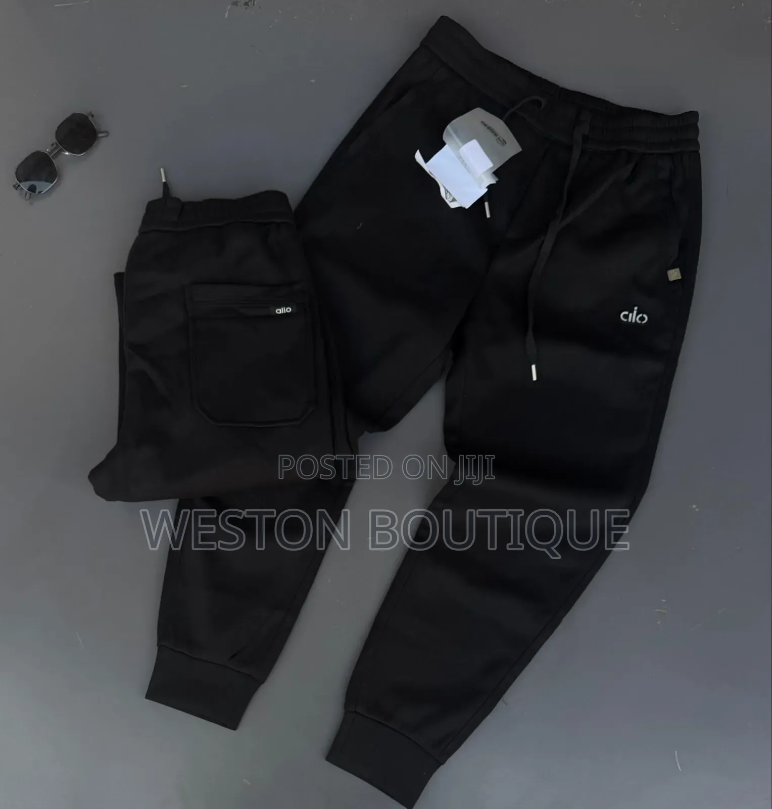 Original Black Sweatpants Size 30 to 40