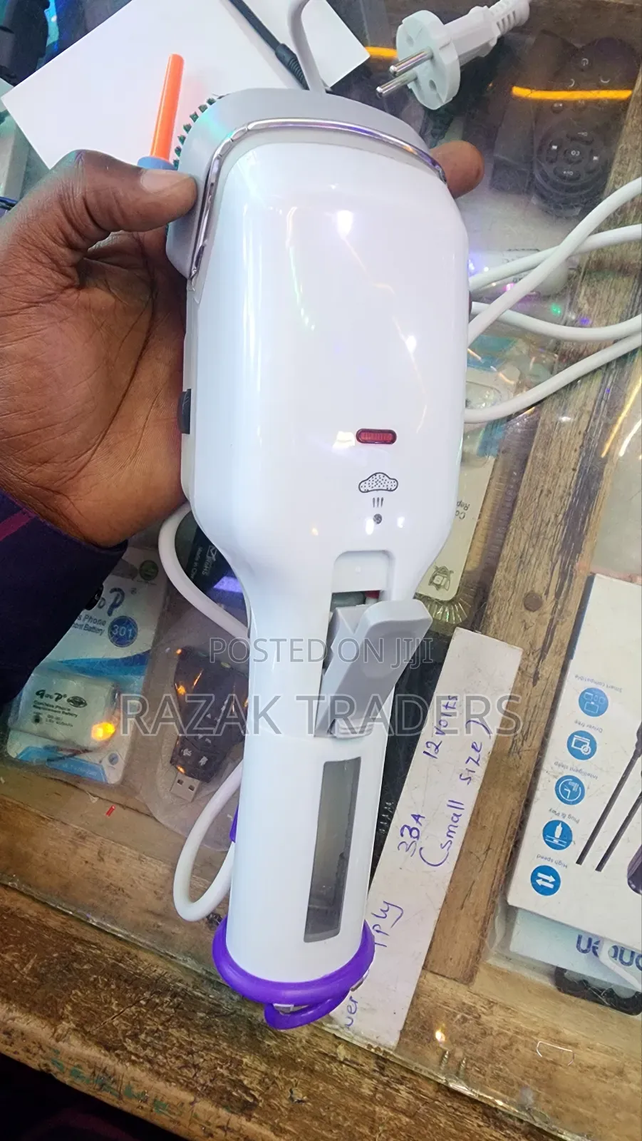 Steam Iron Brush Portable Electric Dry Steam Cleaning Clean Iron Brush