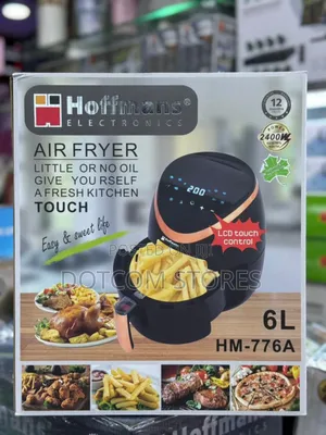 Hoffmans 6l Air Fryer (Model Hm-776a).