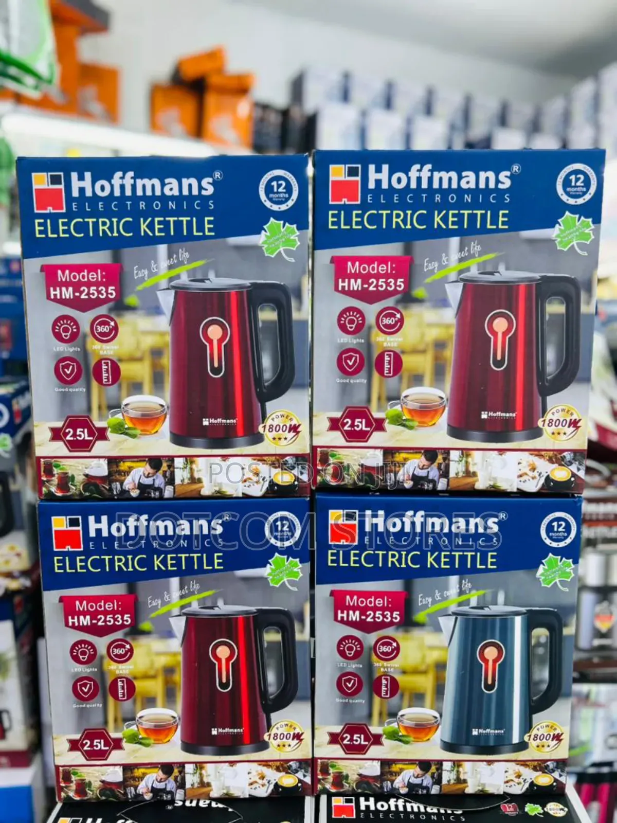 2.5l Hoffmans Electronics Electric Kettle (Model Hm-2535).