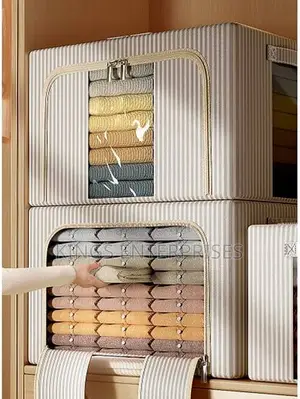 Pair of Heavy Duty Clothes Storage and Organizers